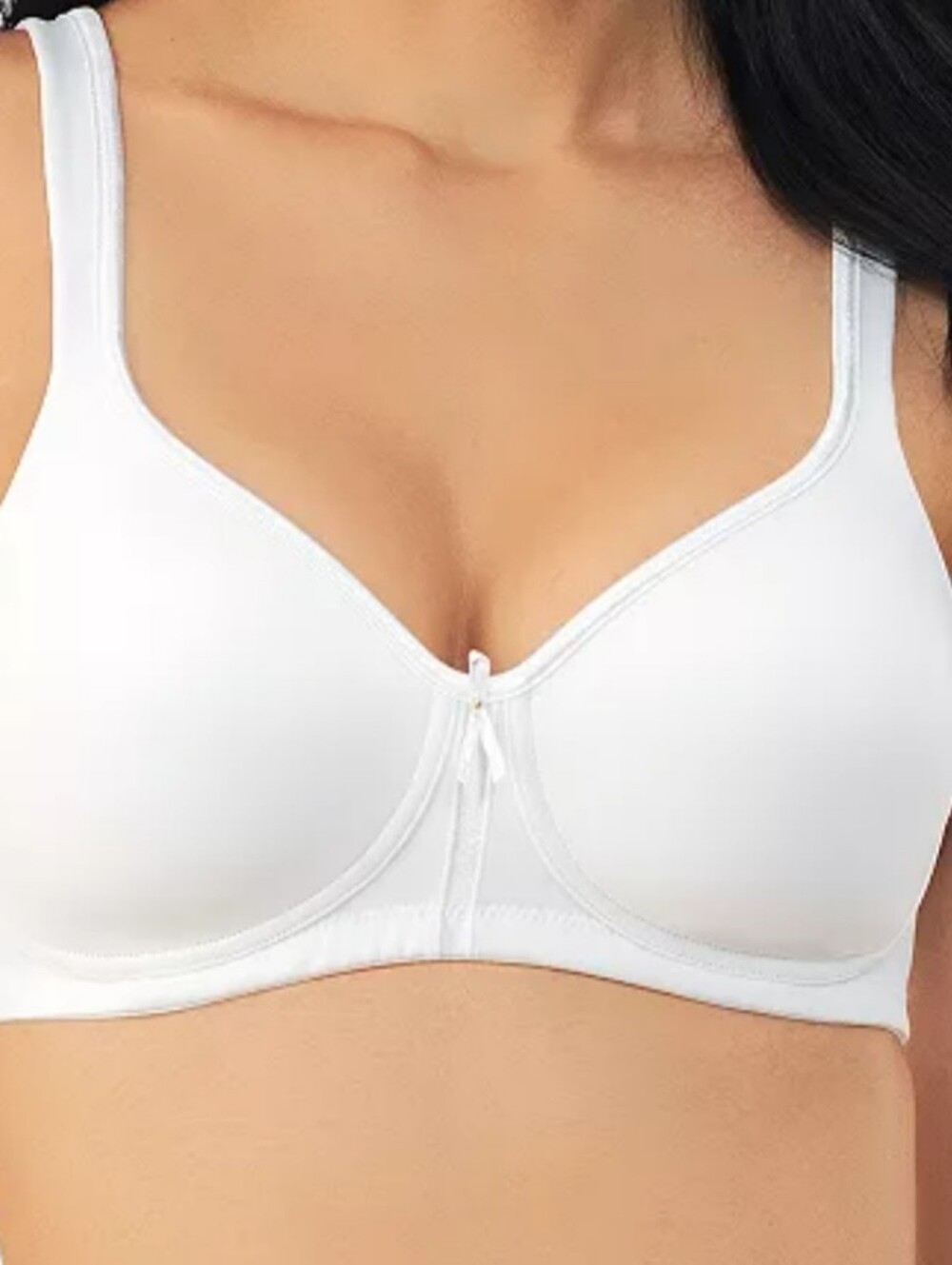 Vanity Fair Body Caress Wireless Bra 72335 Size 38B White